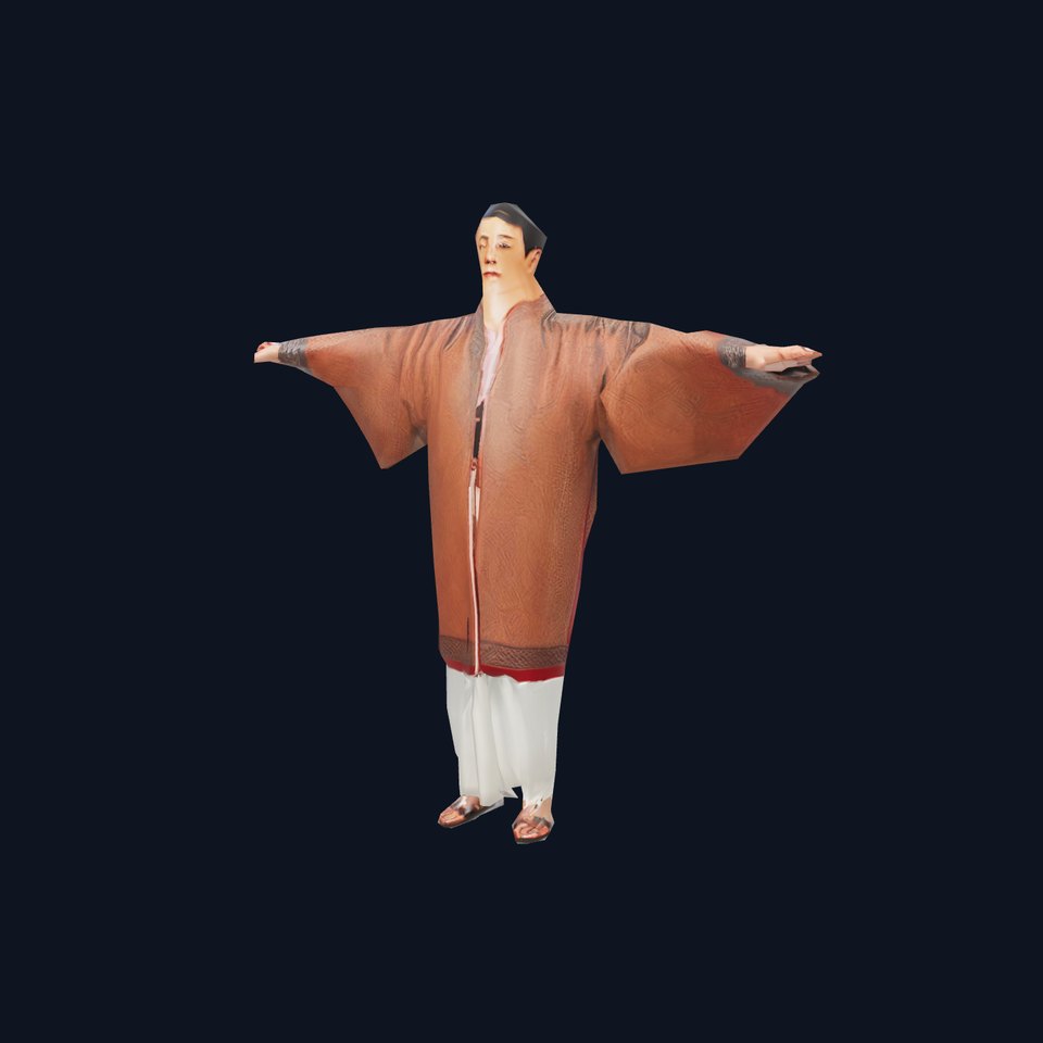 Traditional Kimono model pack